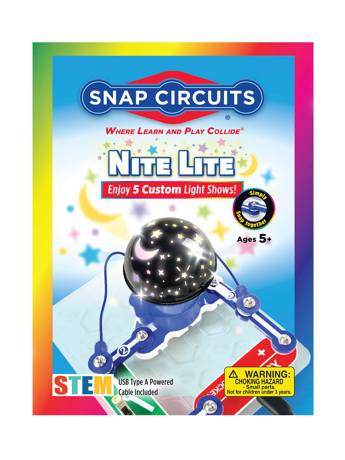 Snap Circuits DIY Nite Lite USB Powered