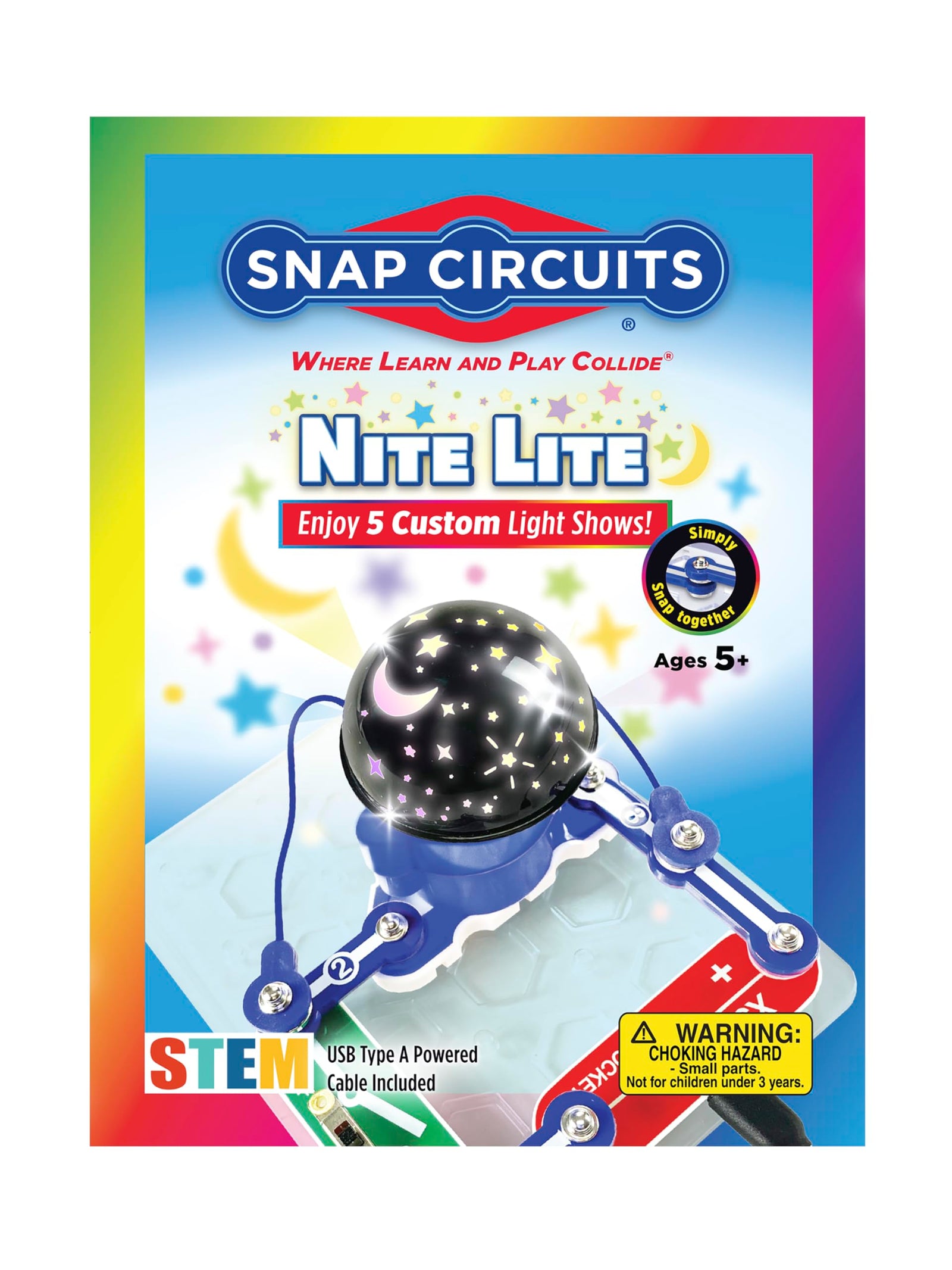 Snap Circuits DIY Nite Lite USB Powered