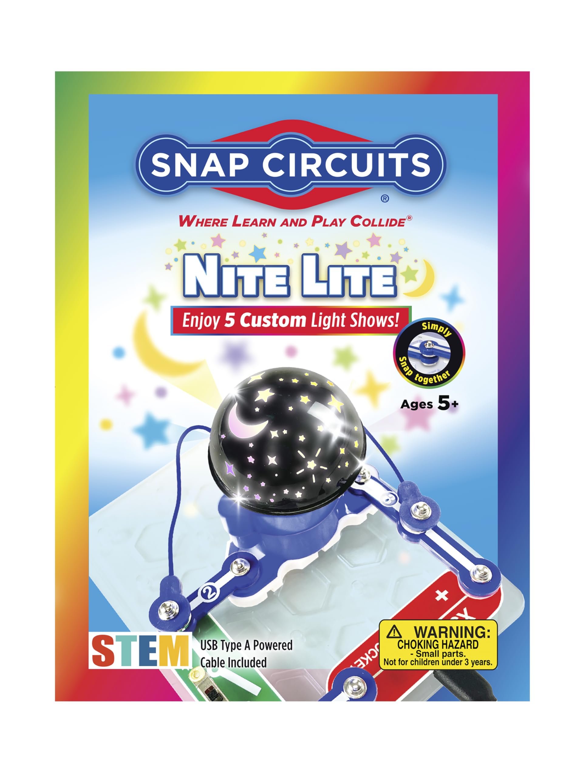 Snap Circuits DIY Nite Lite USB Powered