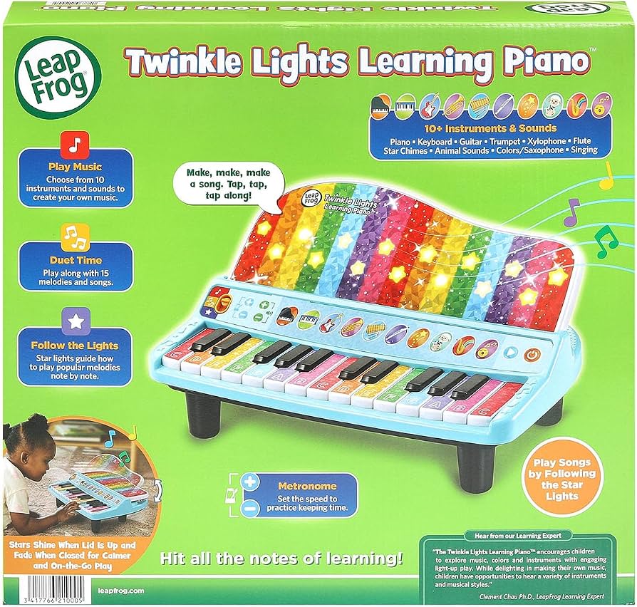 Leap Frog Twinkle Lights Learning Piano