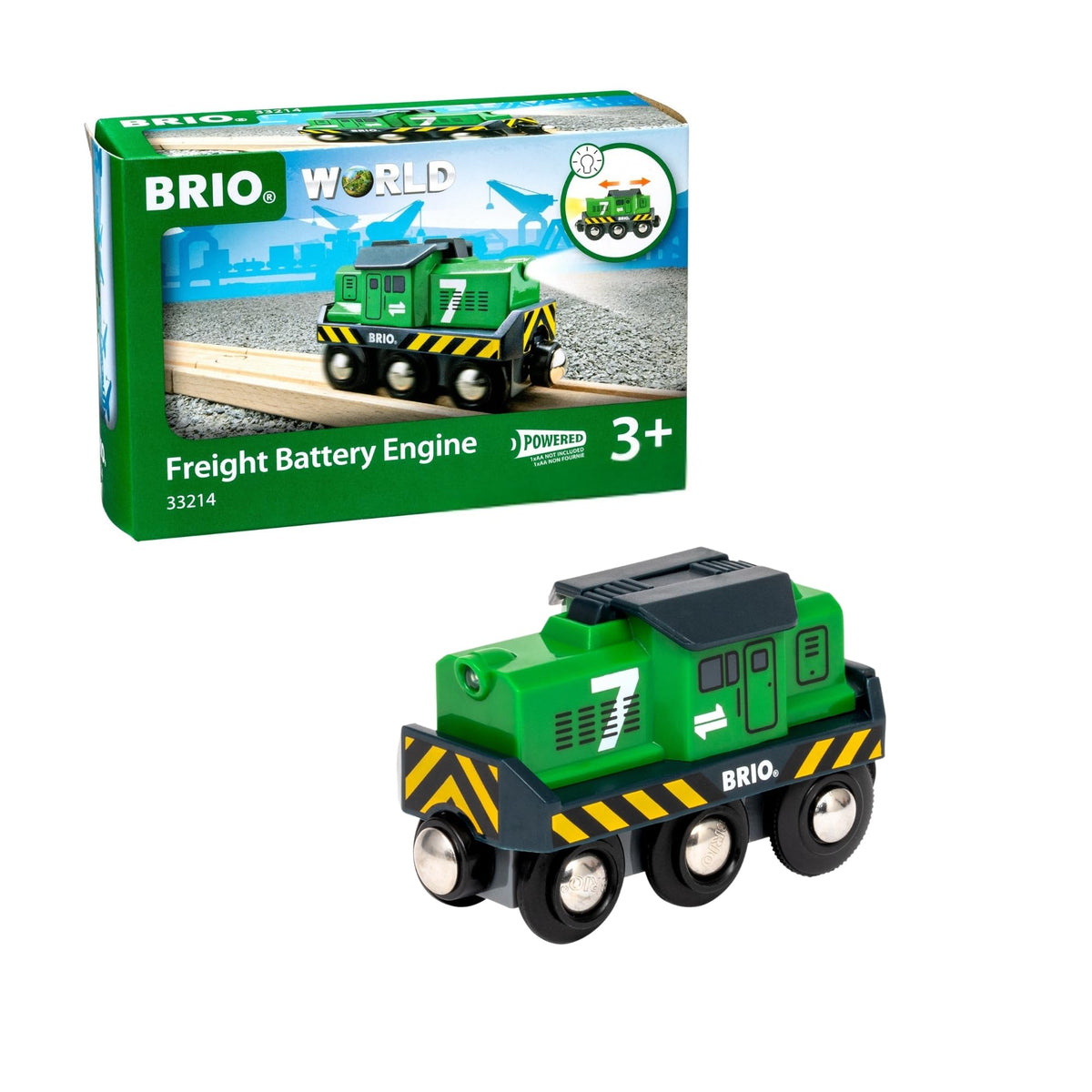 BRIO 33214 Freight Battery Engine req 1 x AA battery