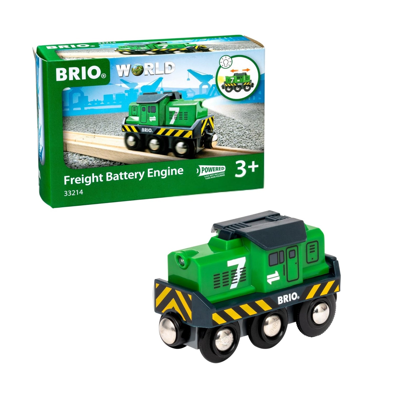 BRIO 33214 Freight Battery Engine req 1 x AA battery