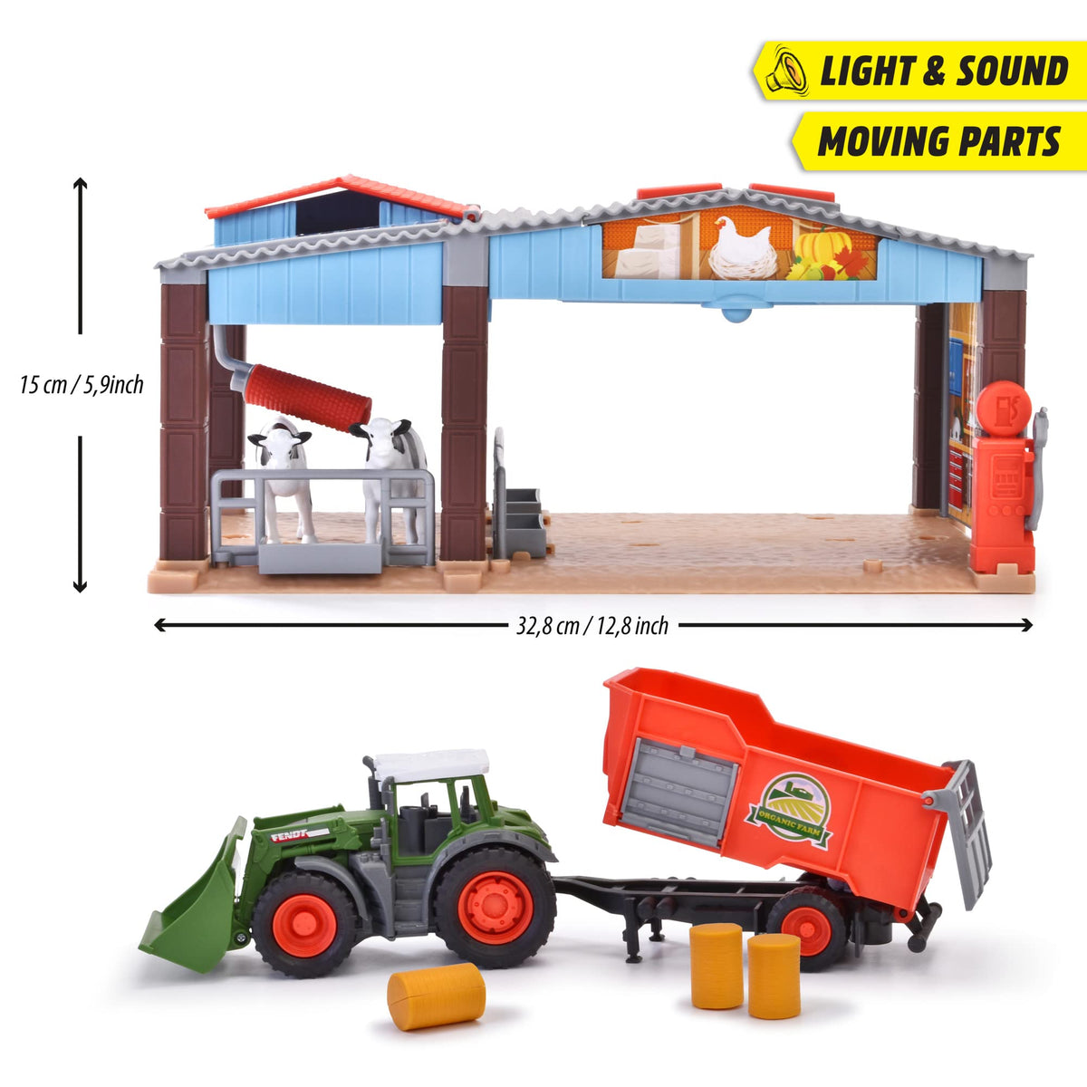 Dickie Toys Farm Station Lights &amp; Sound