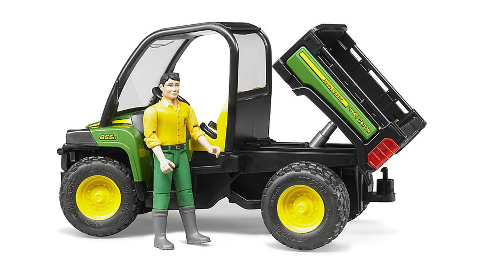 Bruder 02491 1:16 John Deere Gator XUV 855D with Driver