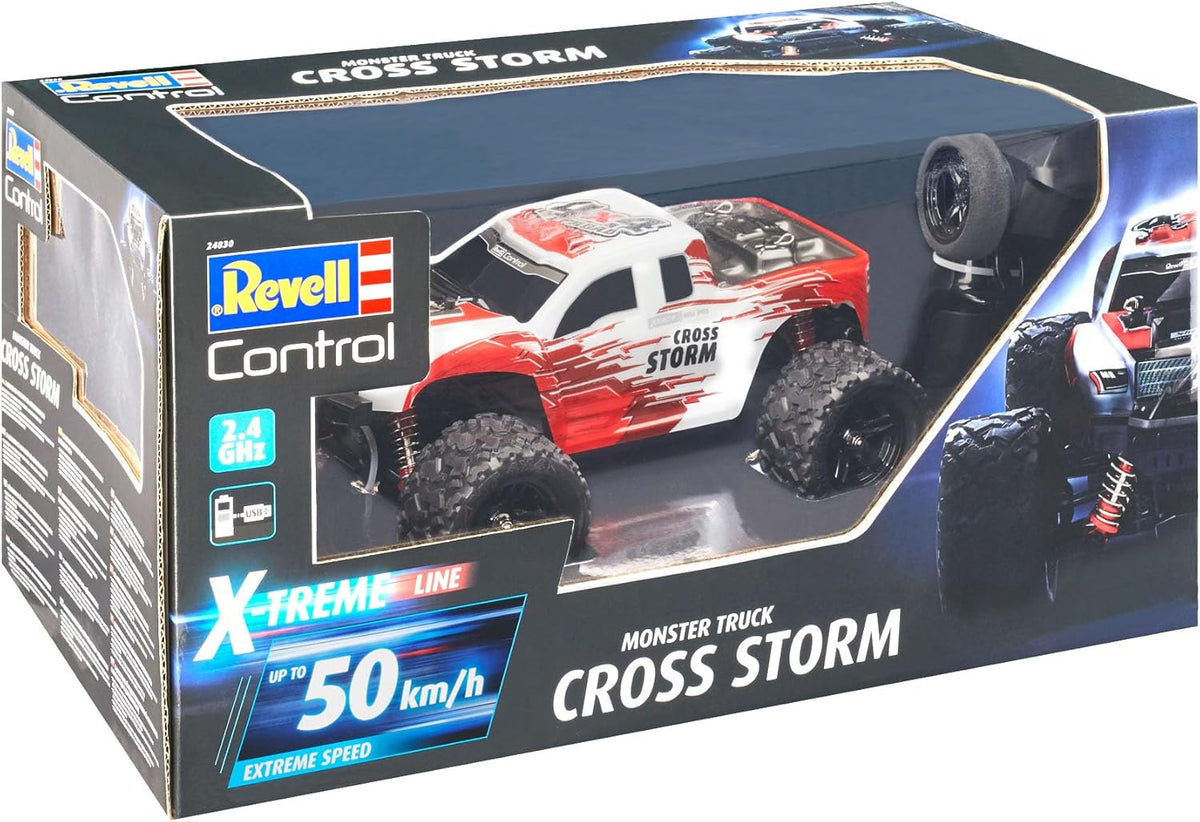 Revell X-Treme Cross Storm RC requires 3 x AA batteries