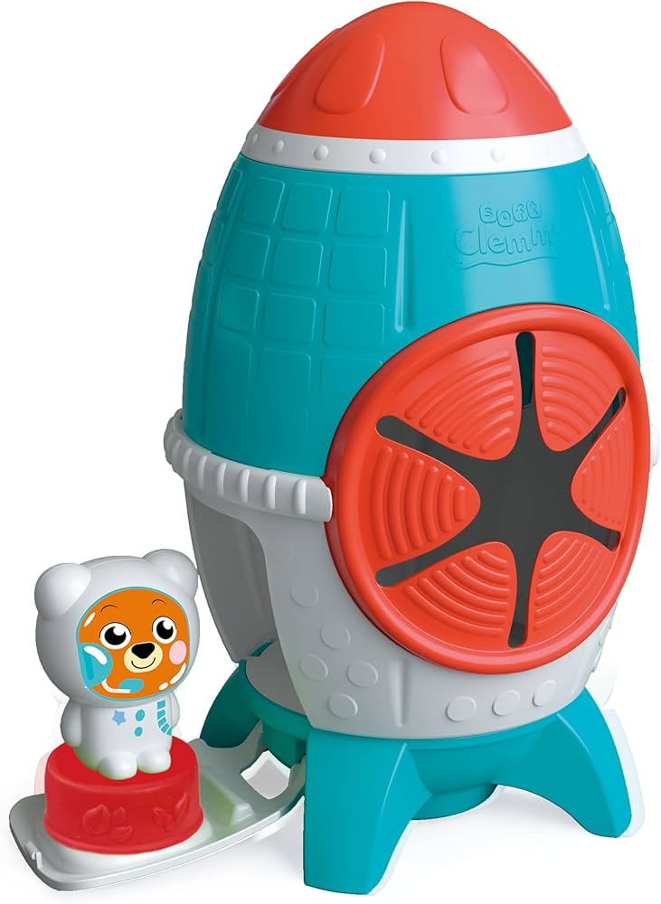 Clementoni  - Soft Clemmy - Sensory Rocket 6 - 36 months