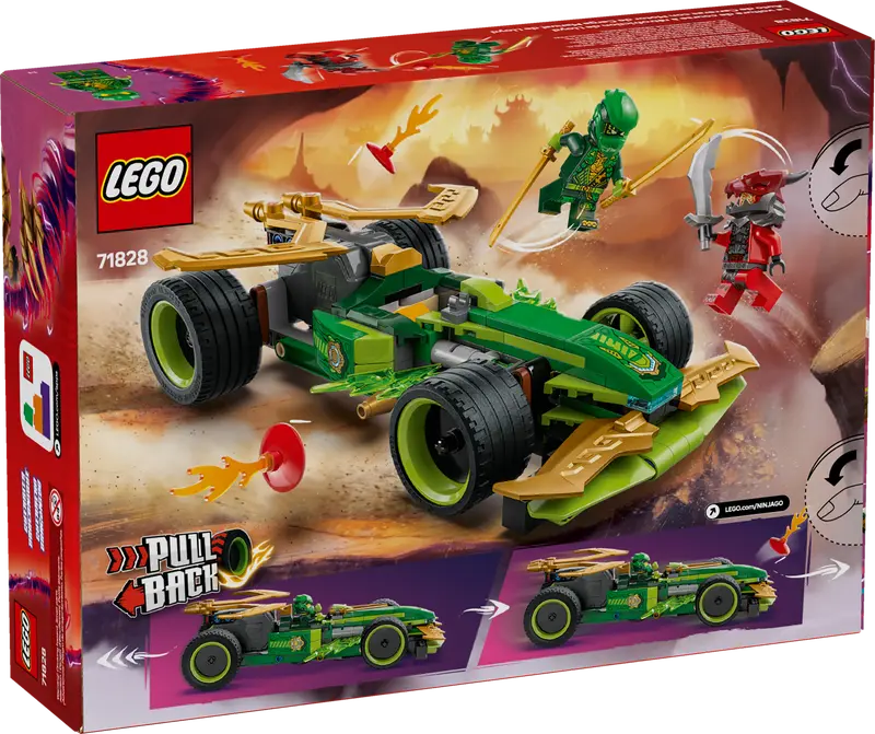 Lego 71828 Ninjago Lloyd&#39;s Pull Back Race Car