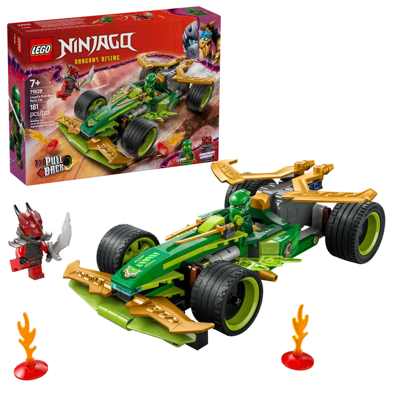 Lego 71828 Ninjago Lloyd's Pull Back Race Car