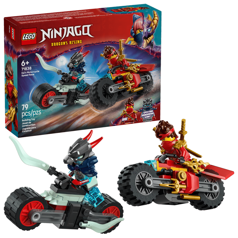 Lego 71838 Ninjago Kai's Motorcycle Speed Race