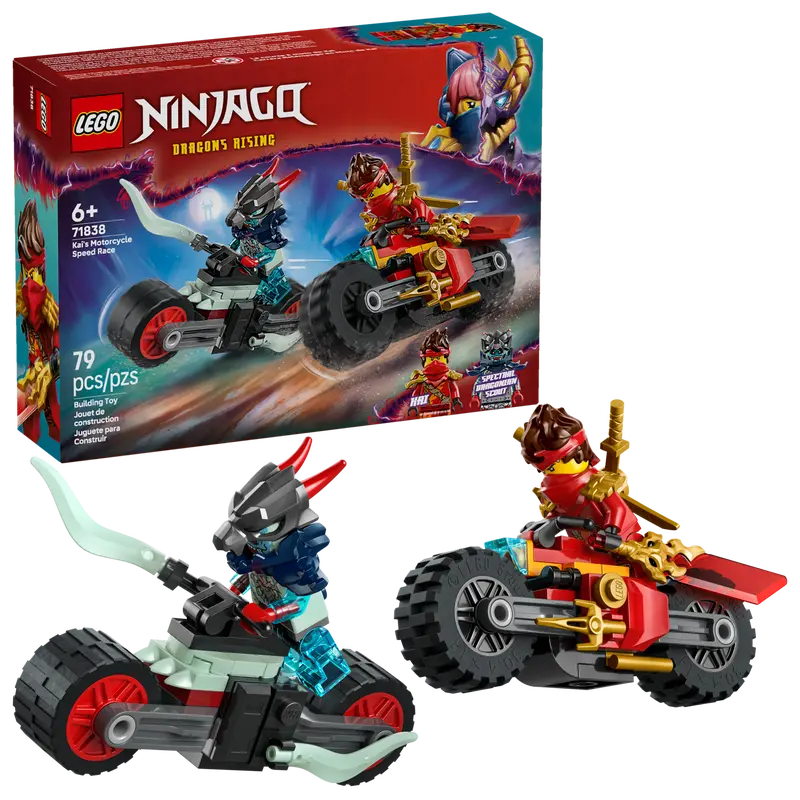 Lego 71838 Ninjago Kai's Motorcycle Speed Race