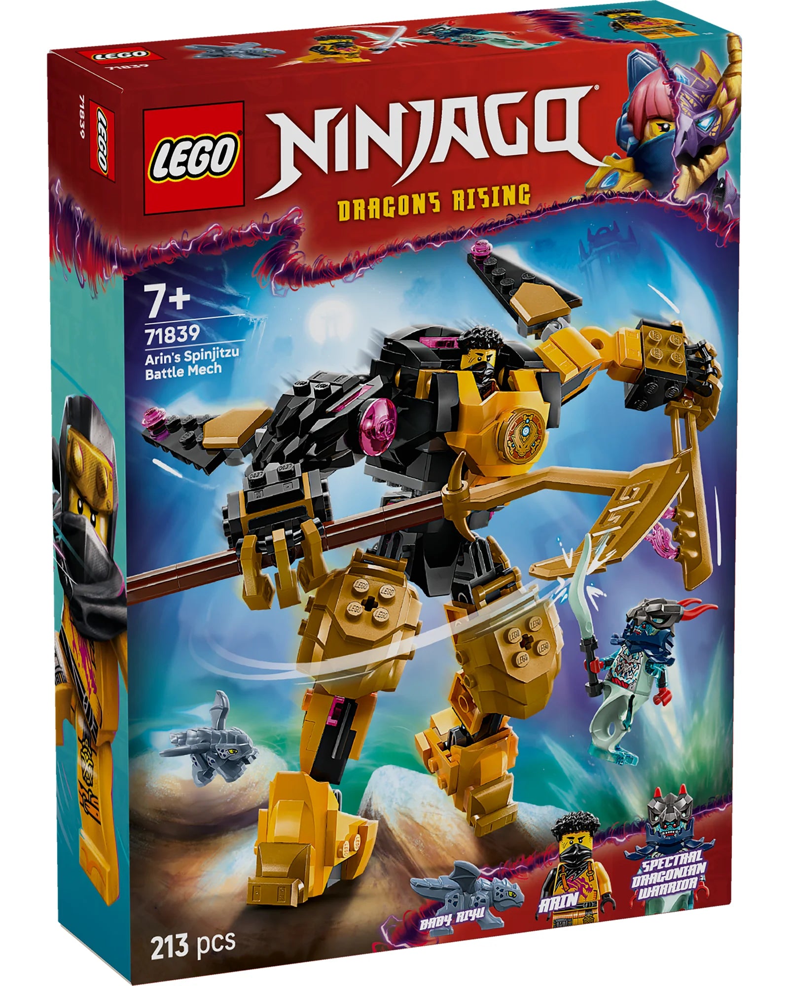 Lego 71839 Ninjago Arin's Spinjitzu Battle Mech