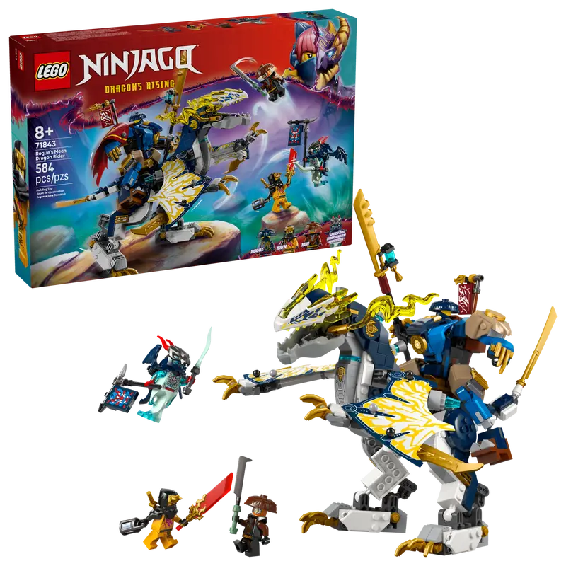Lego 71843 Ninjago Rogue&#39;s Mech Dragon Rider
