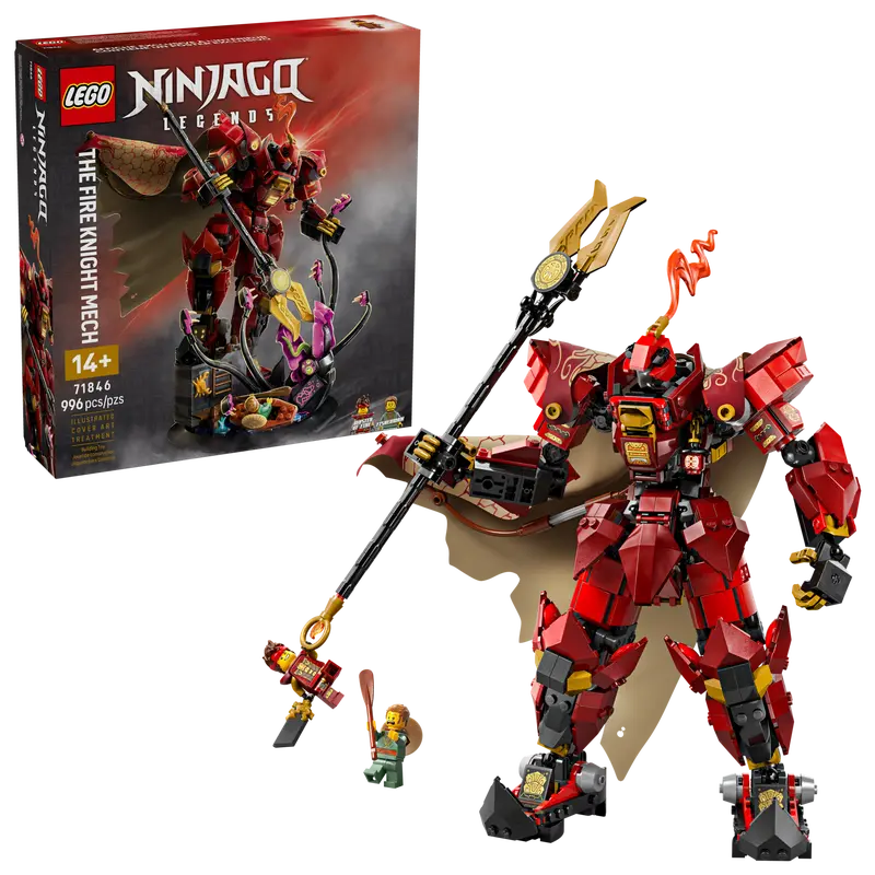 Lego 71846 Ninjago The Fire Knight Mech