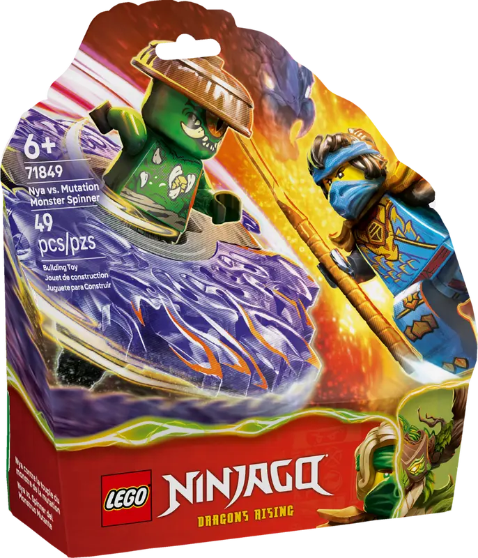 Lego 71849 Ninjago Nya vs Elemental Monster Spinner