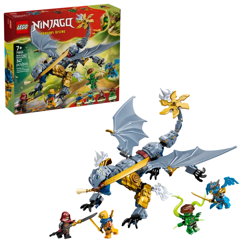 Lego 71855 Ninjago Ninja Dragon Riyu's battle