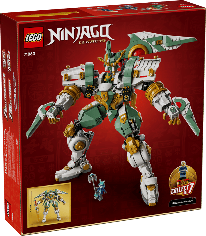 Lego 71860 Ninjago Lloyd's Titan Mech 15th Anniversary