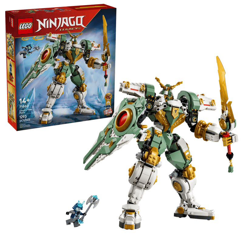 Lego 71860 Ninjago Lloyd's Titan Mech 15th Anniversary