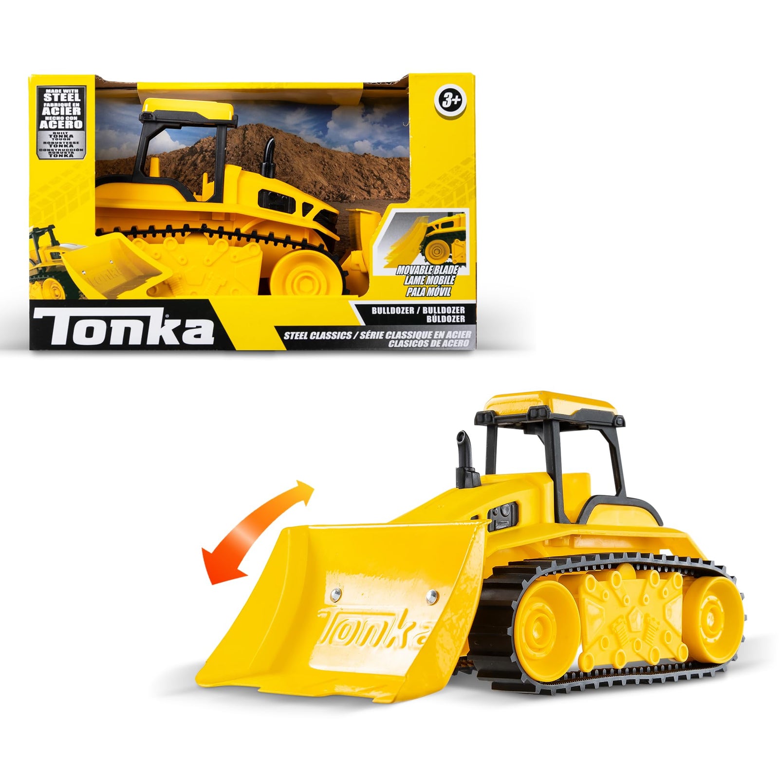 Tonka Steel Classics Small - BULLDOZER