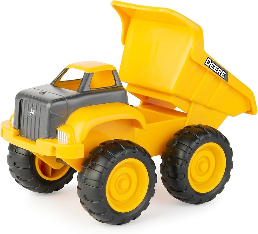 John Deere Sand Pit Construction Vehicle 2 Pack 15cm