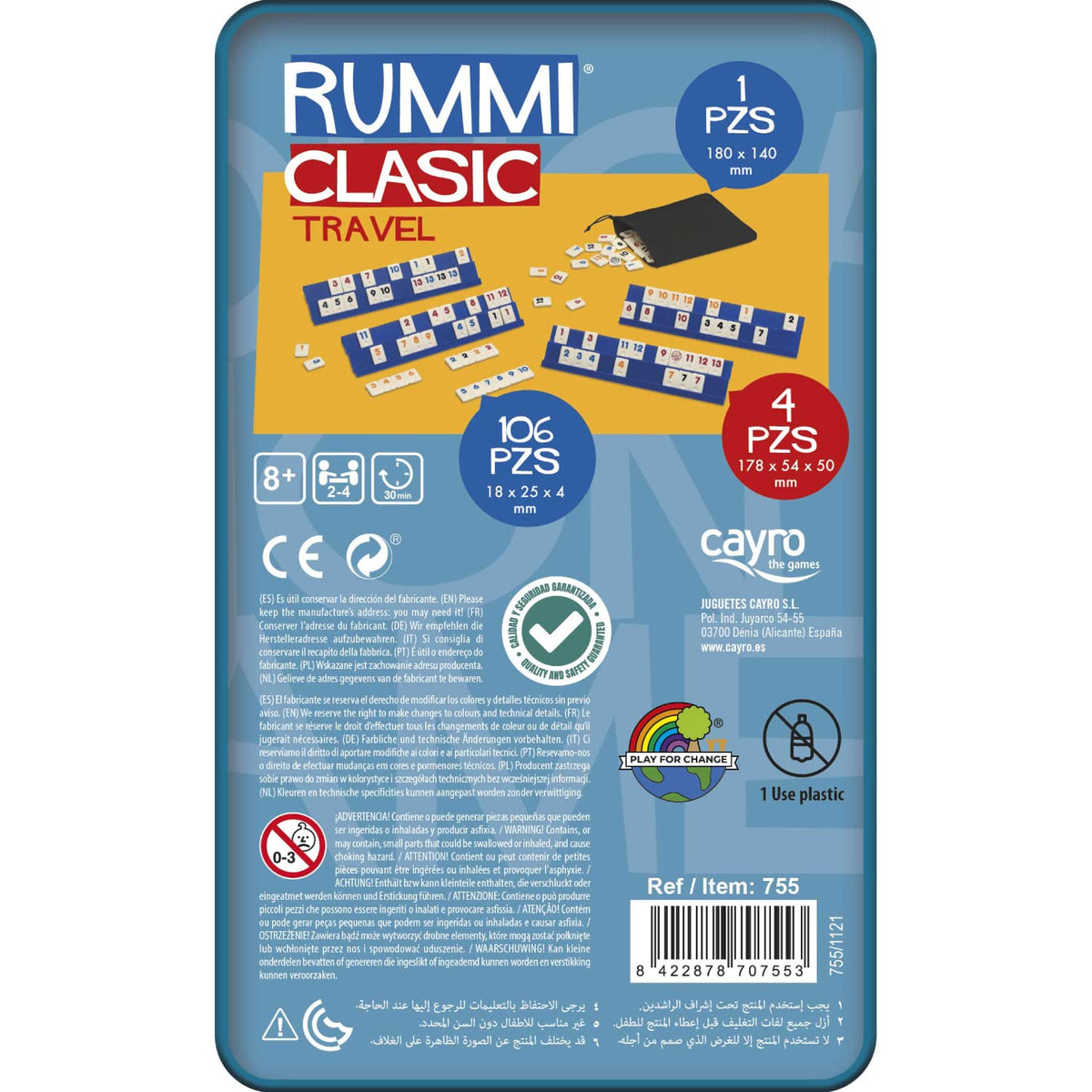 Rummi Classic Travel Tin