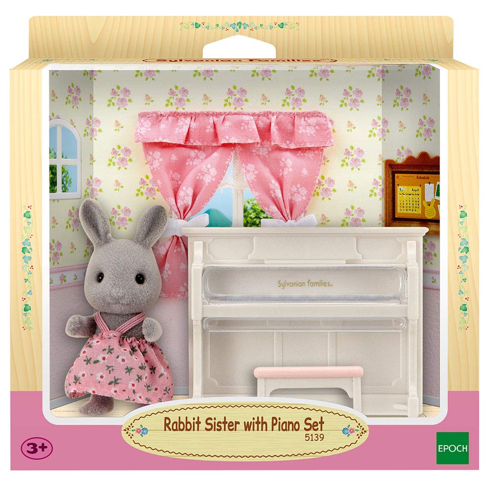 SF5139 Rabbit Sister with Piano Set