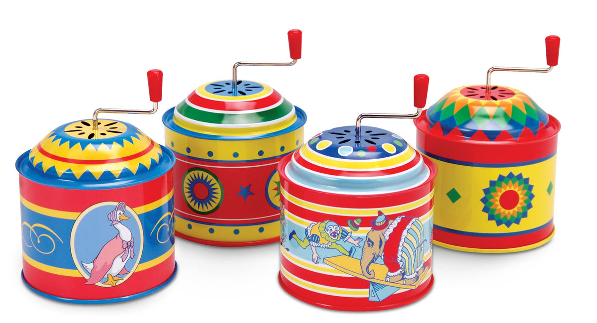 Schylling Tin Music Boxes Assorted