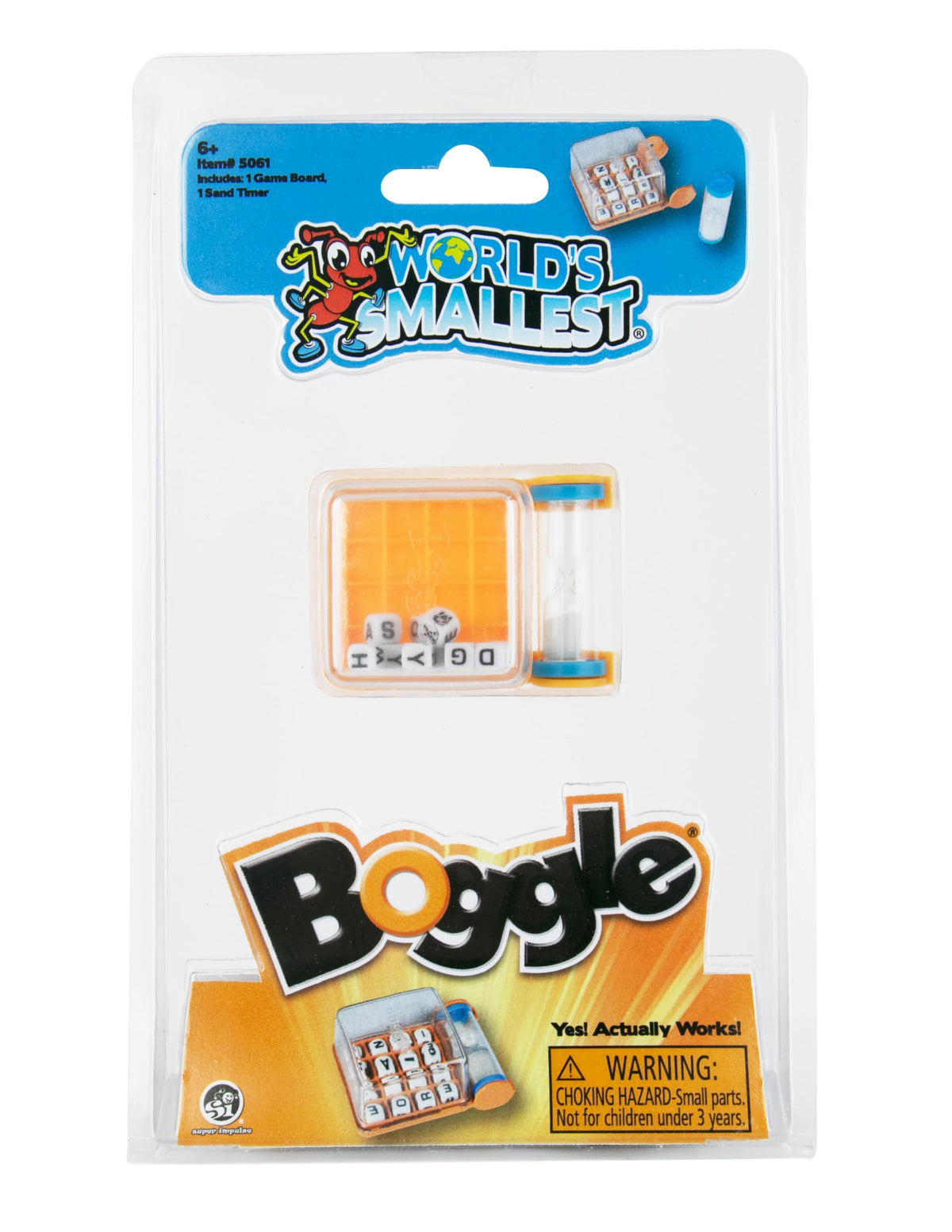 World's Smallest Boggle Game