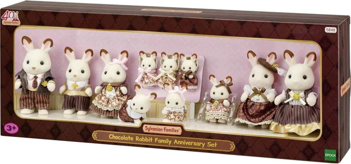 SF5848 Chocolate Rabbit Family Anniversary Set