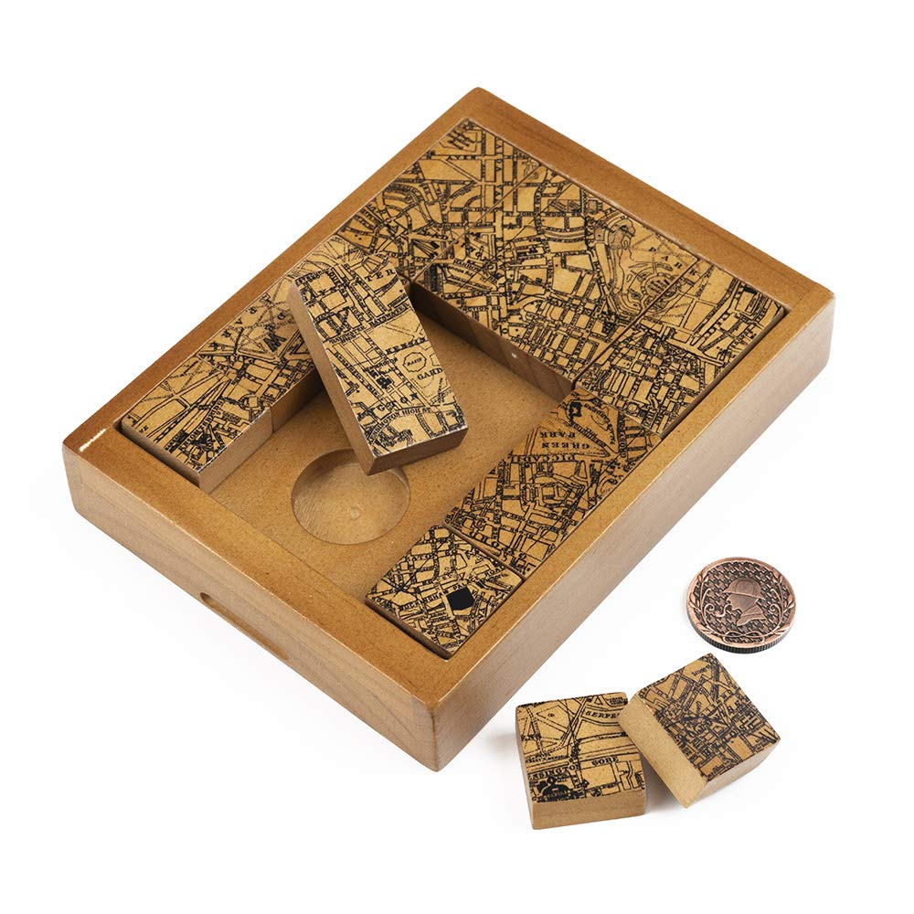 Sherlock Holmes The Case of the Secret Society Sliding Blocks Puzzle