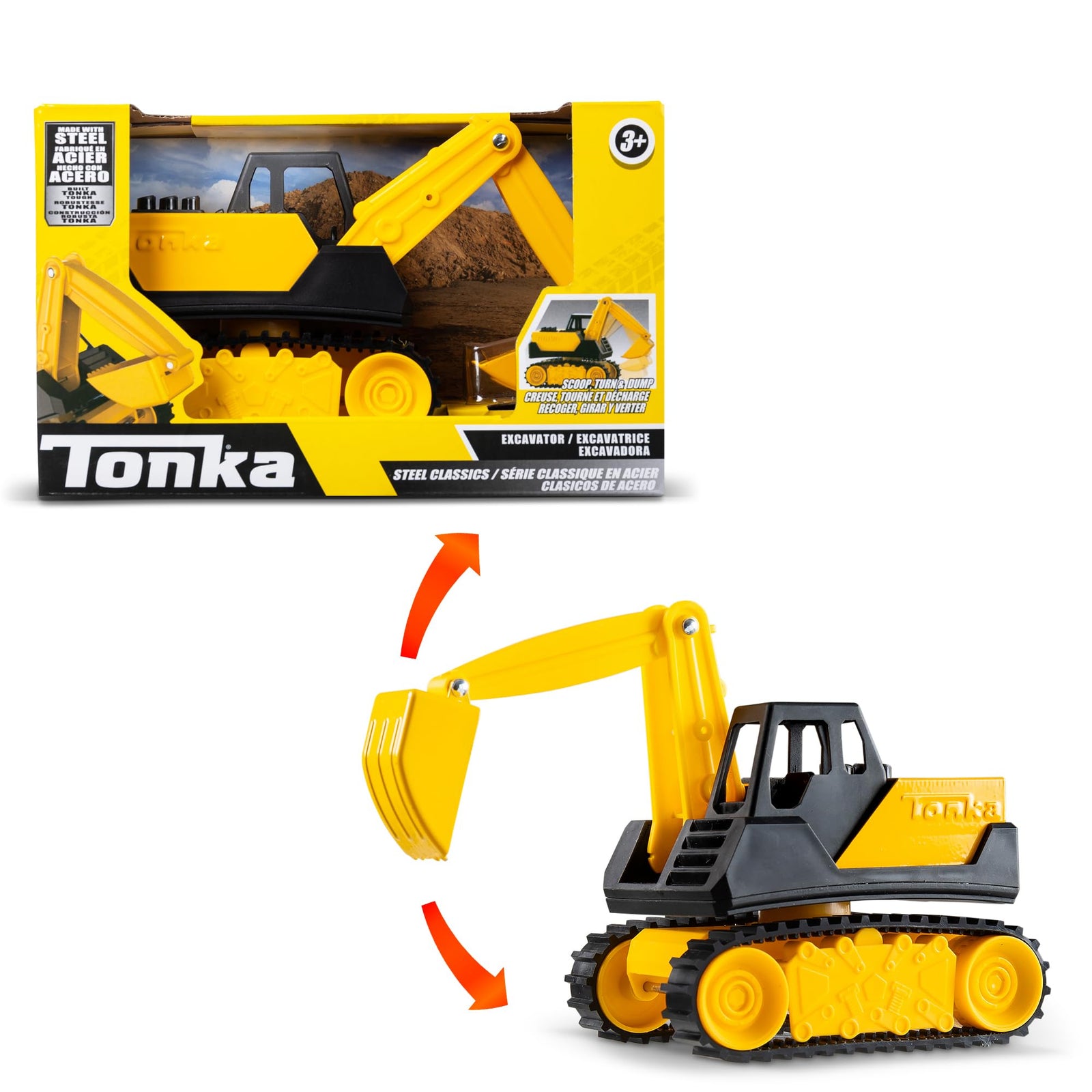 Tonka Steel Classics Small - EXCAVATOR