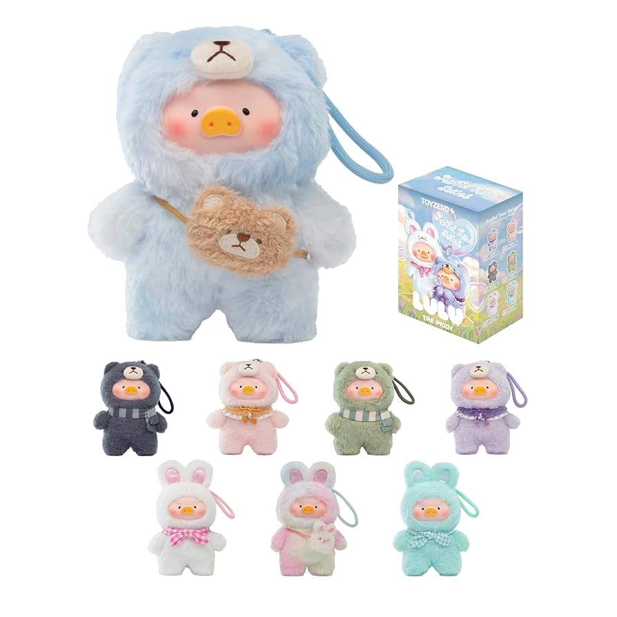 LULU THE PIGGY - Joyful Time Series Plush Keychain Blindbox