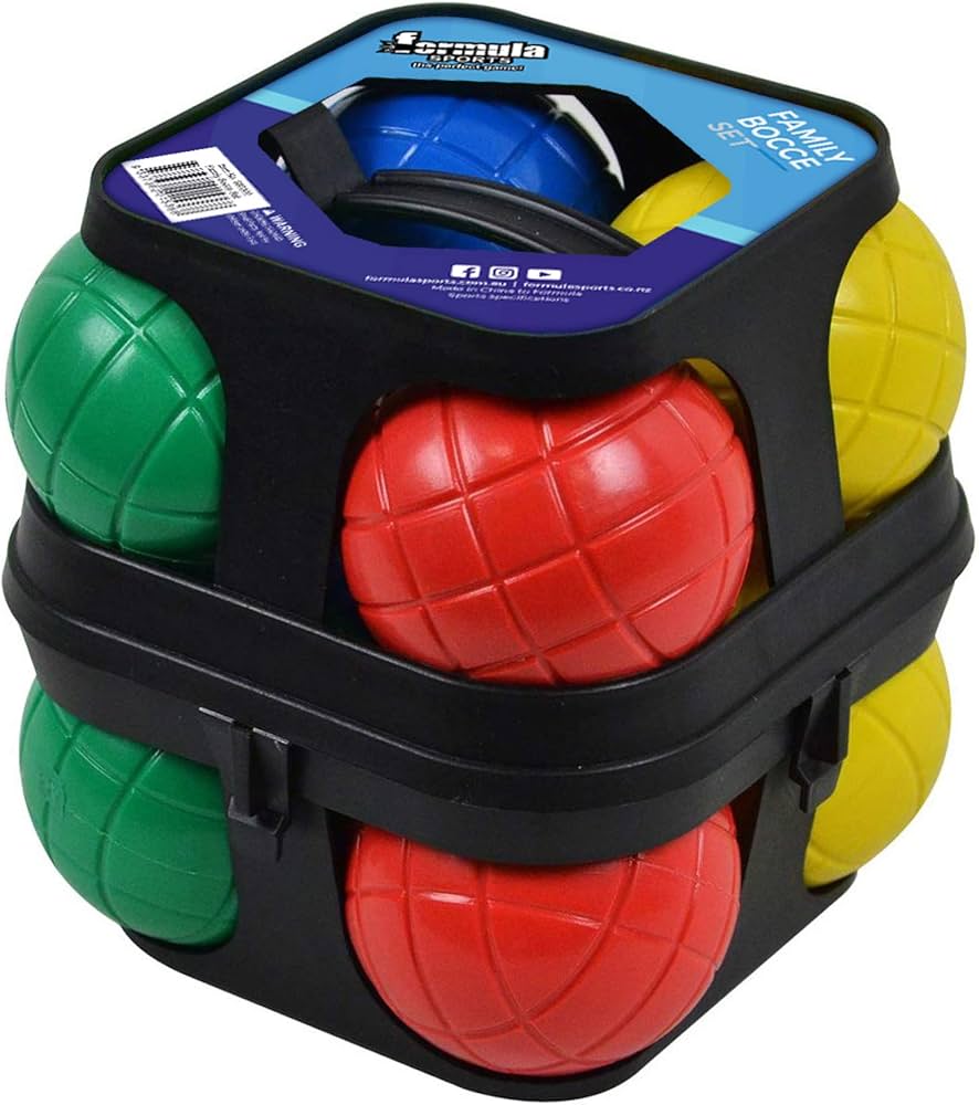 Formula Sports plastic Family Bocce set