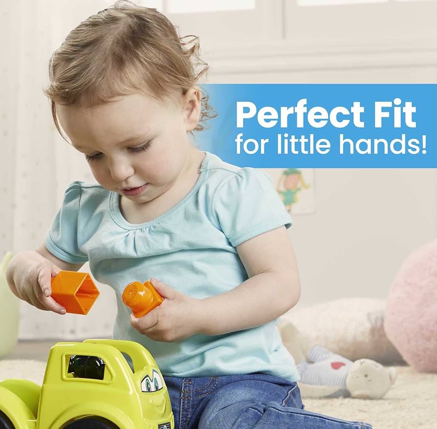 Mega Bloks Block Buddies Vehicle - Raphy Recycling Truck