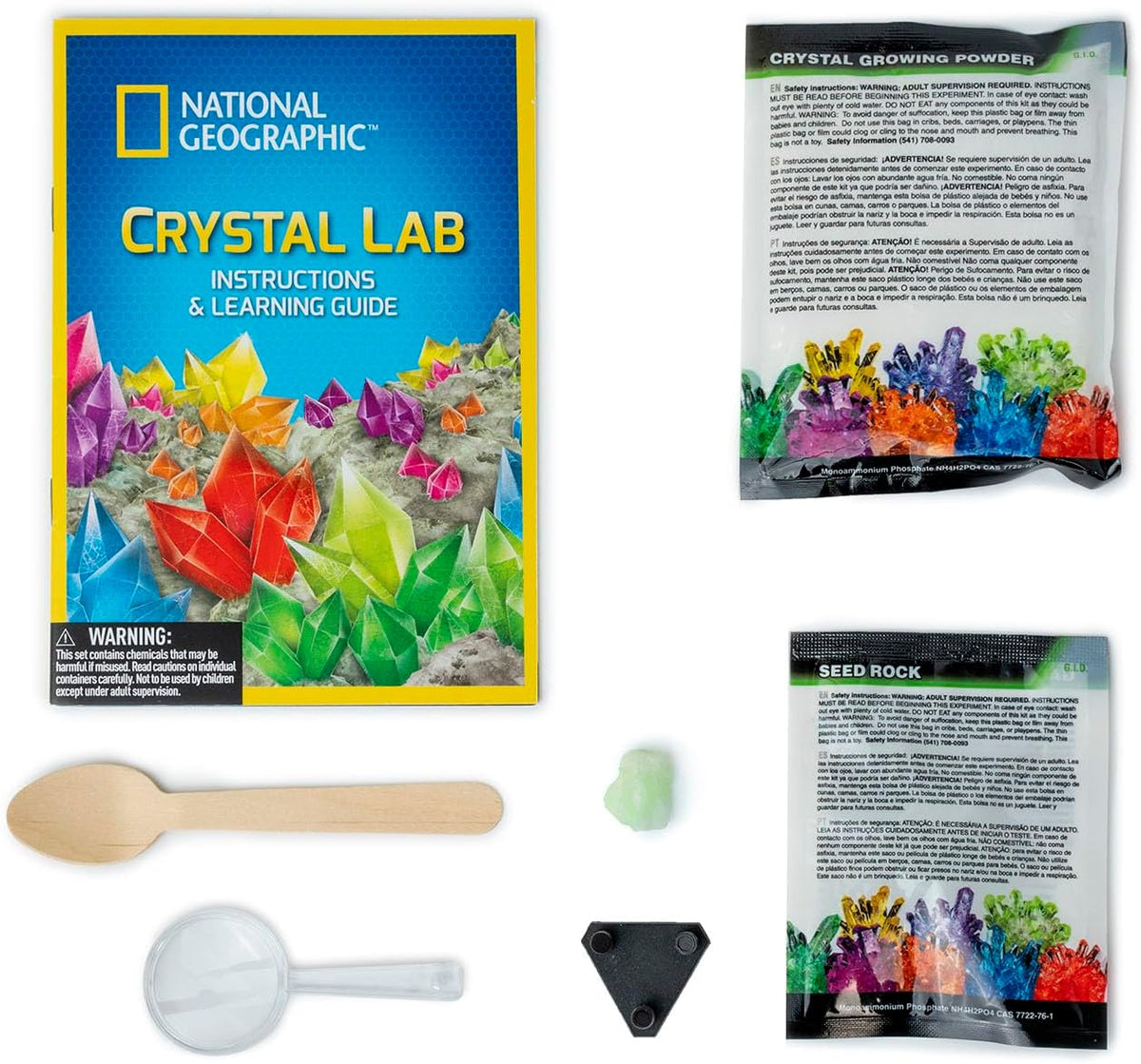 National Geographic Glow In The Dark Crystal Lab
