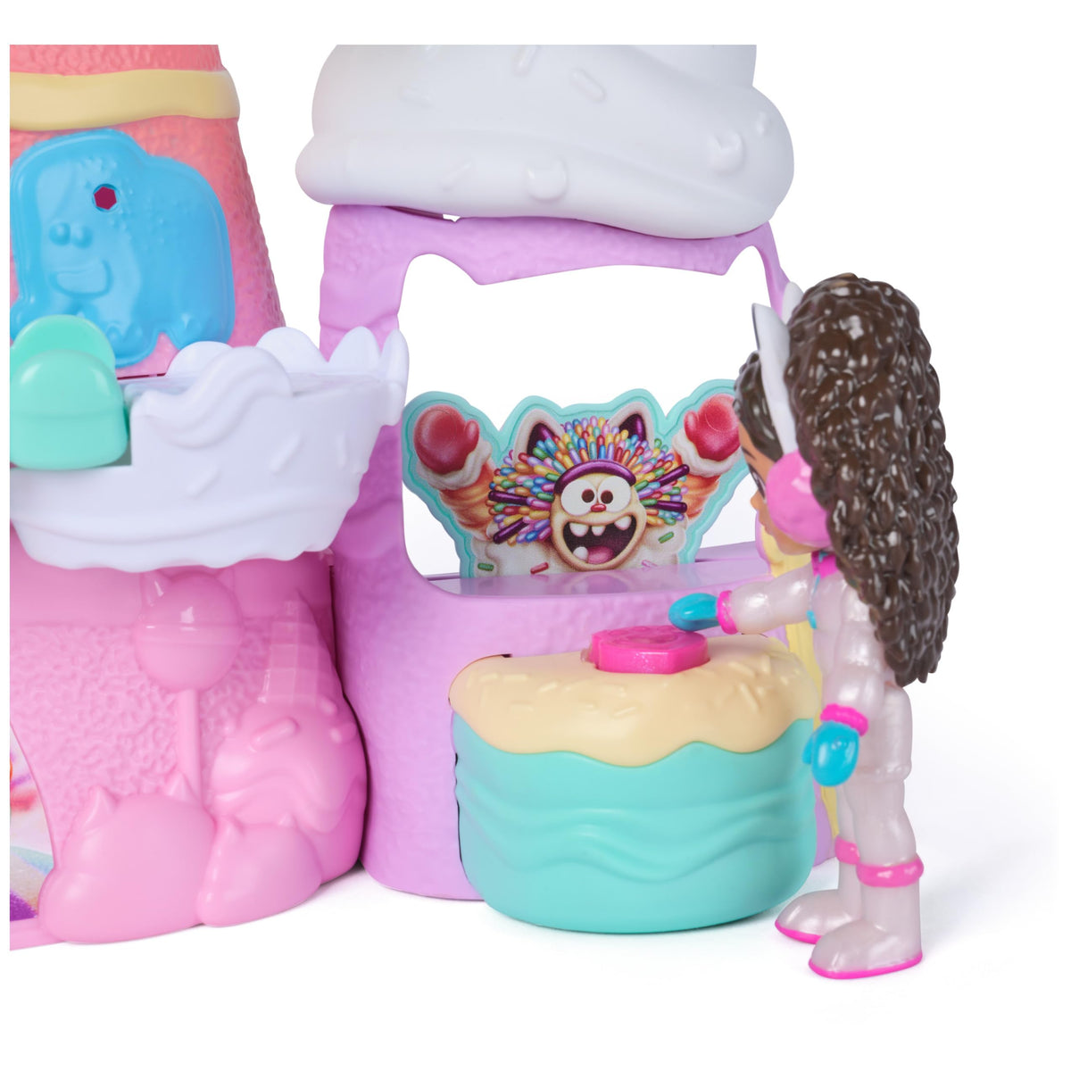 Gabby&#39;s Dollhouse The Movie Gabby&#39;s Sweet Treat Mountain Playset