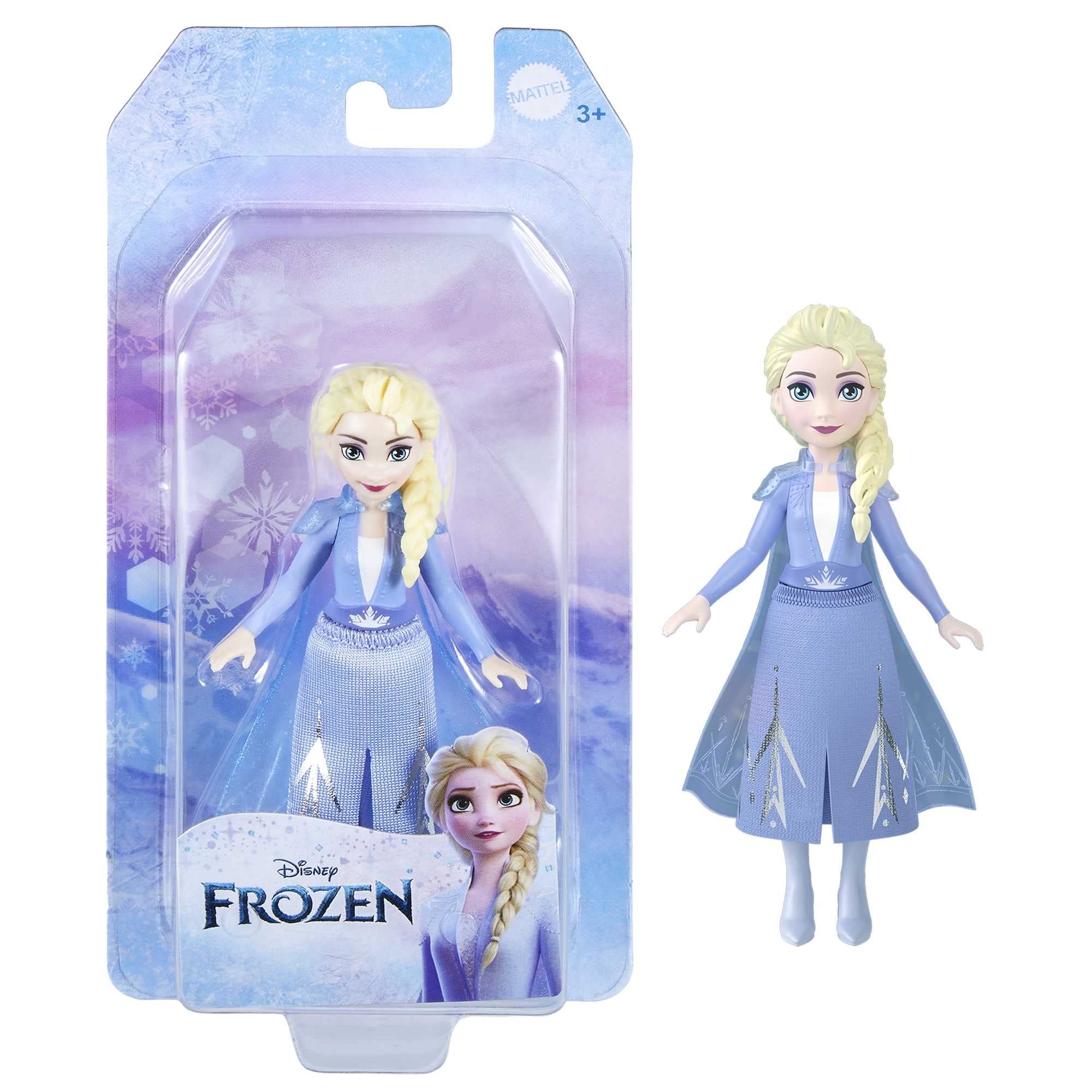 Disney Frozen Small Doll Elsa Lavender Dress