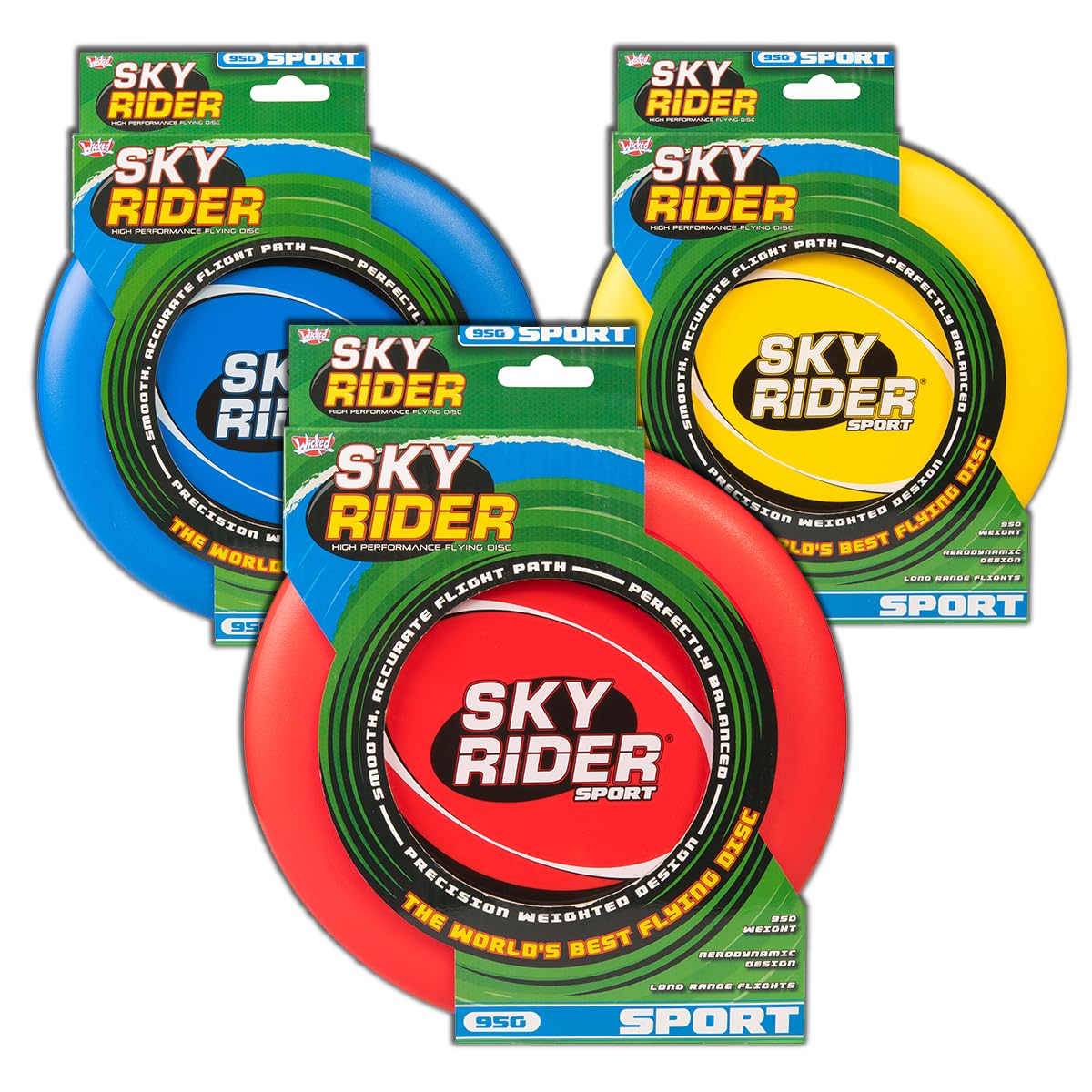 Wicked Sky Rider Ultimate High Performance Flying Disc Assorted
