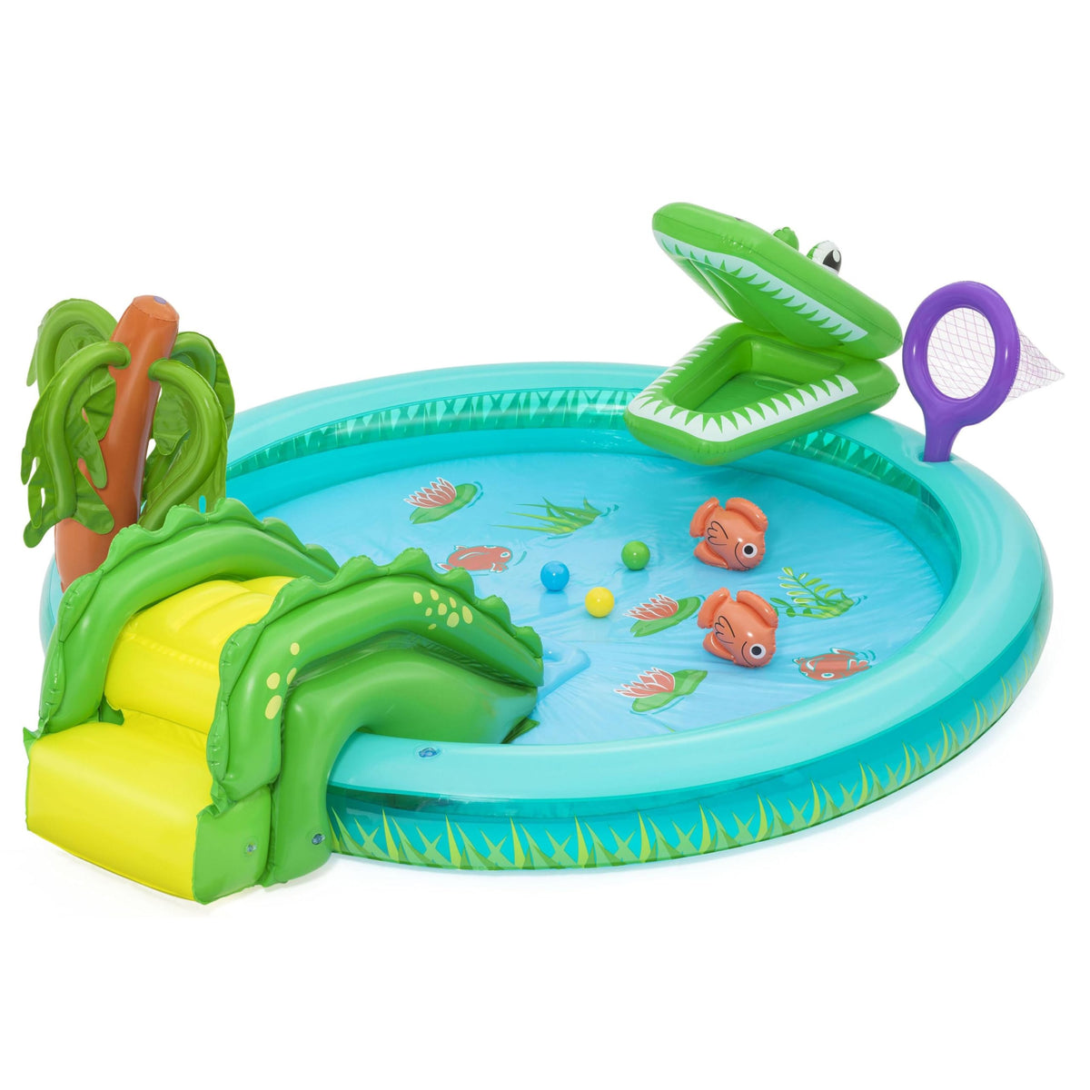 Bestway Crocodile Cove Play Center 2.24m x 1.81m x 72cm