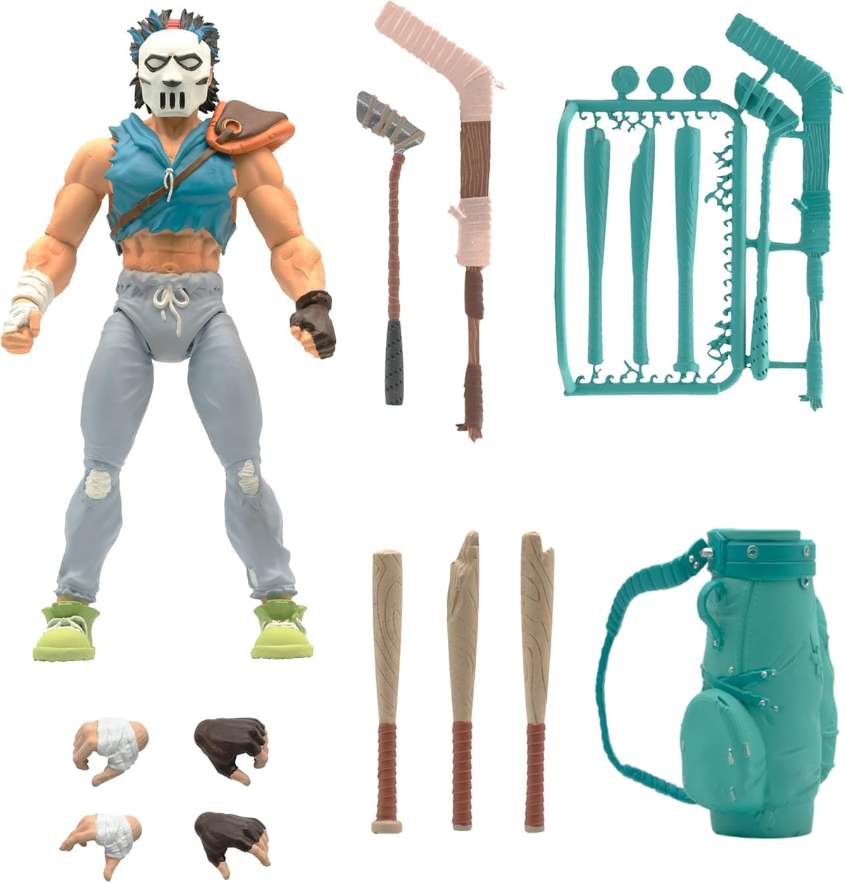 TMNT Classic Mutant Figure CASEY JONES