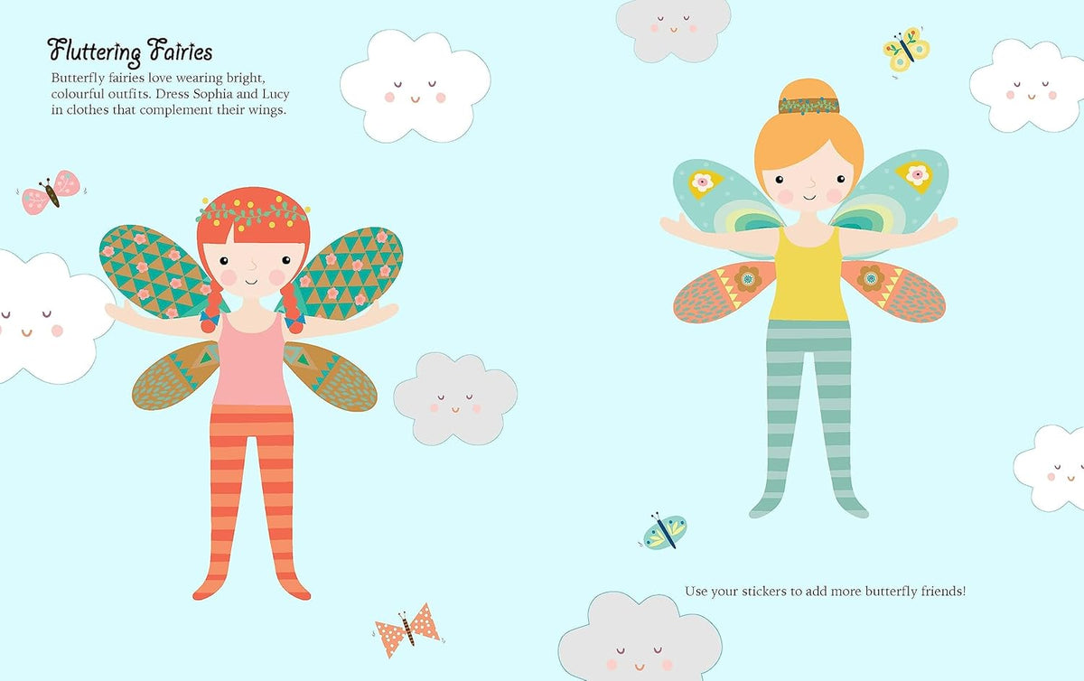 Dress Up Fairies Press Out Doll Activity  Book