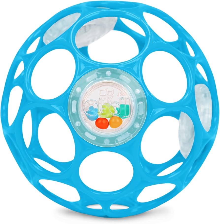 Bright Starts Oball Rattle Ball Asstd Cols