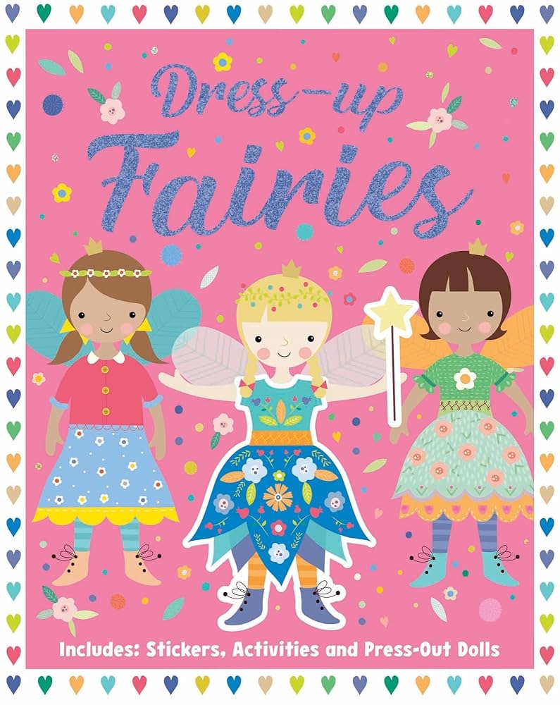 Dress Up Fairies Press Out Doll Activity  Book