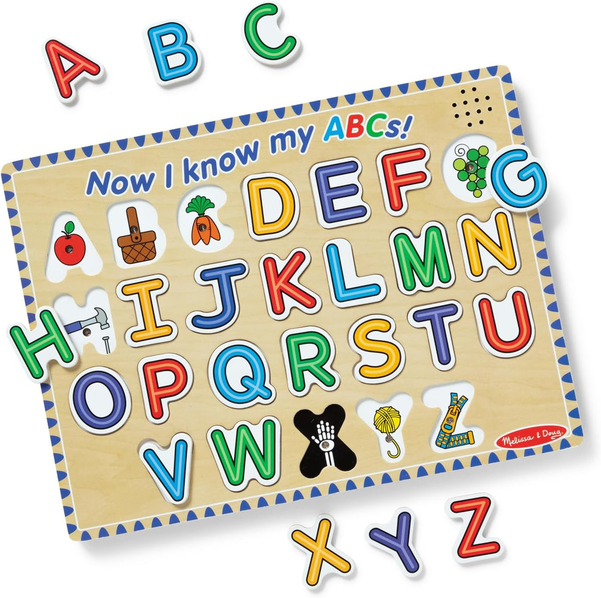 M&amp;D 73126 Alphabet Sound Puzzle
