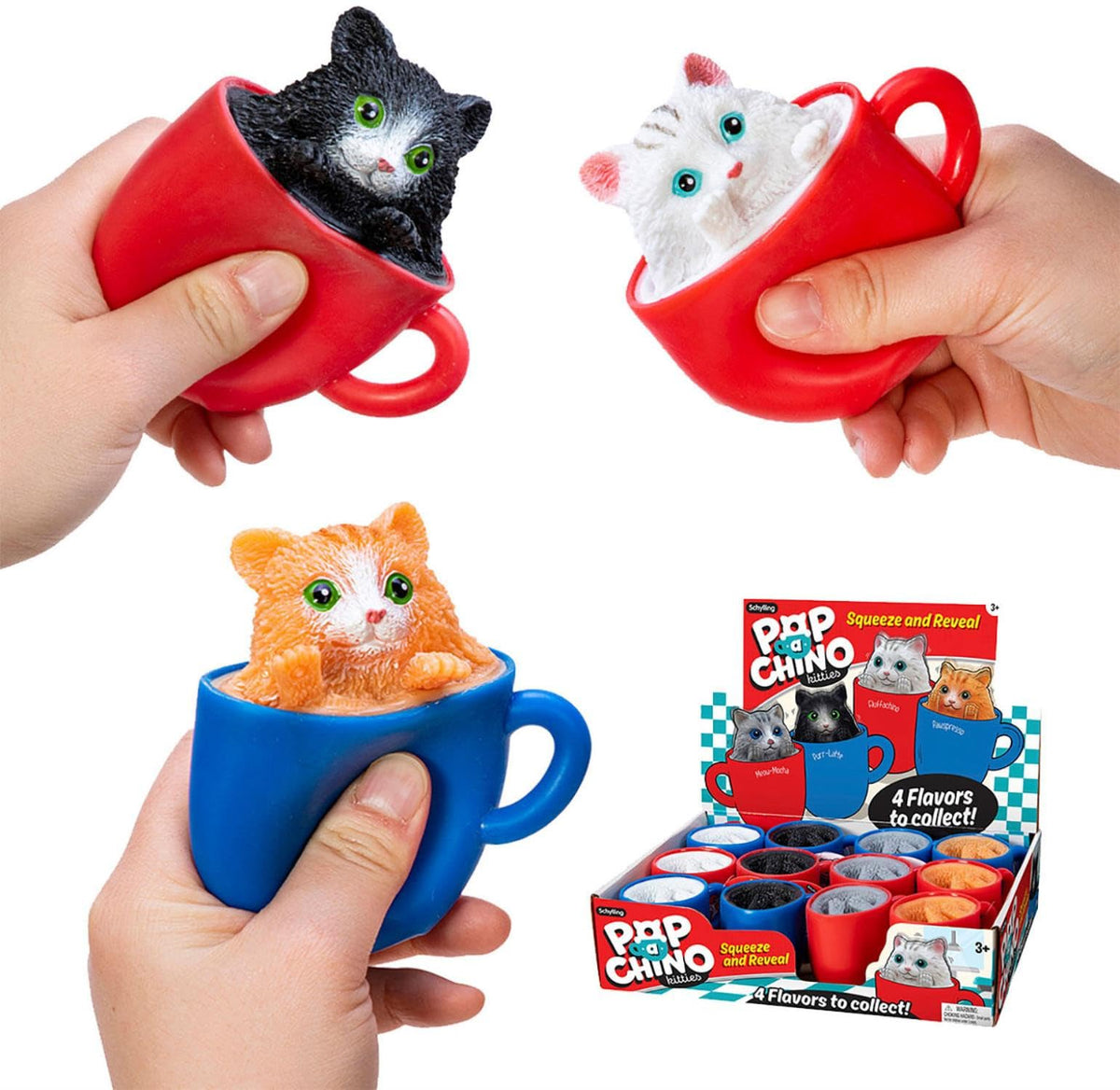 Schylling Pop A Chino Kitties Assorted