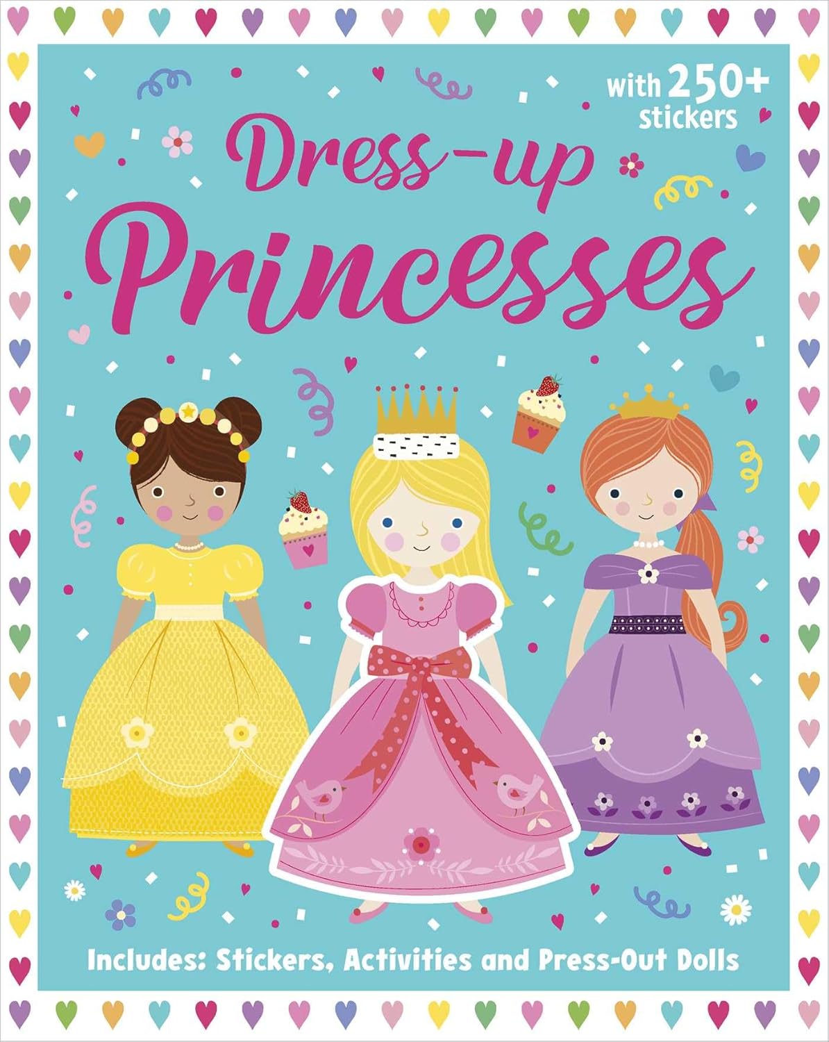 Dress Up Princesses Press Out Doll Activity  Book