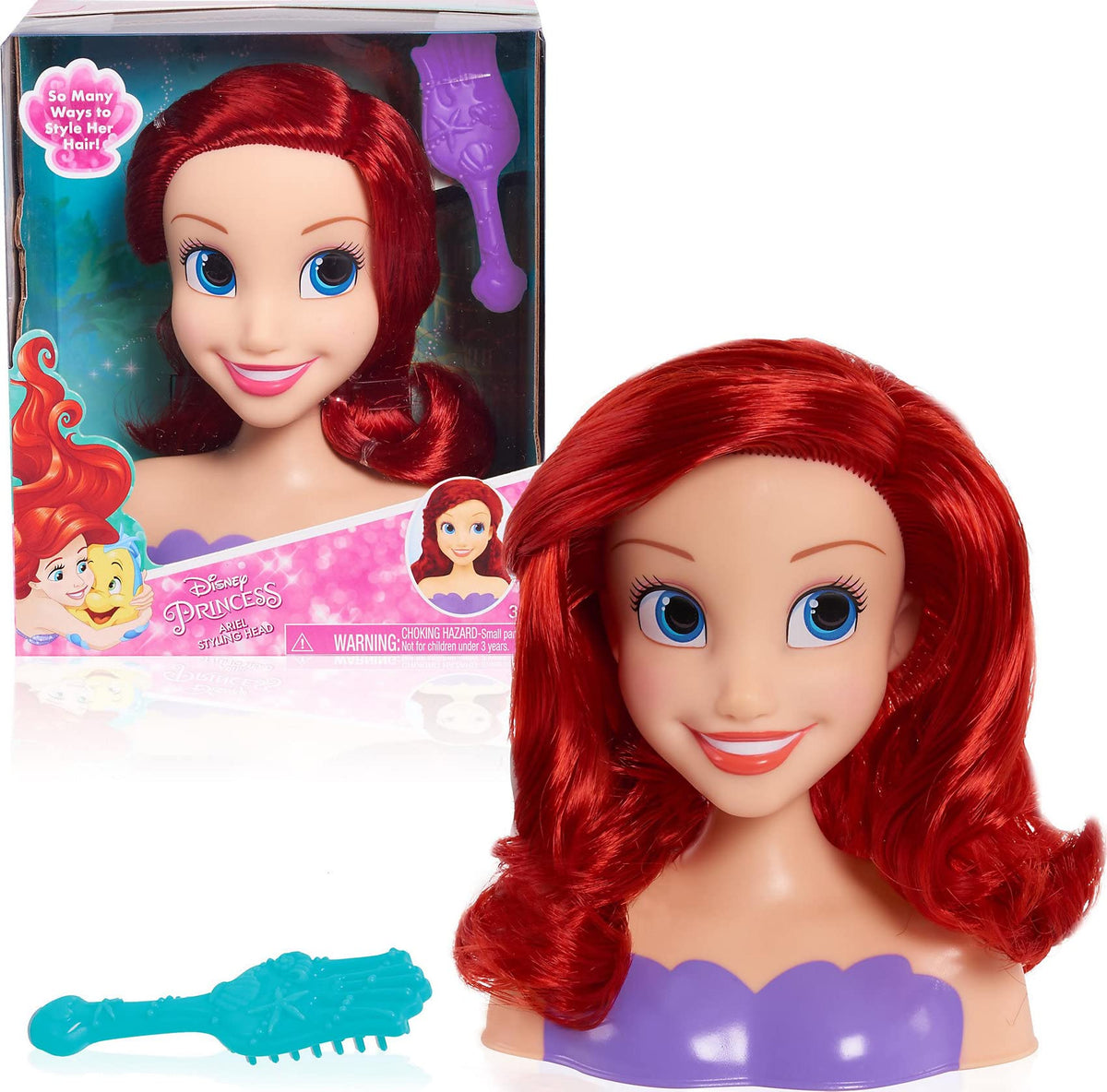 Disney Princess Mini Styling Head - Ariel