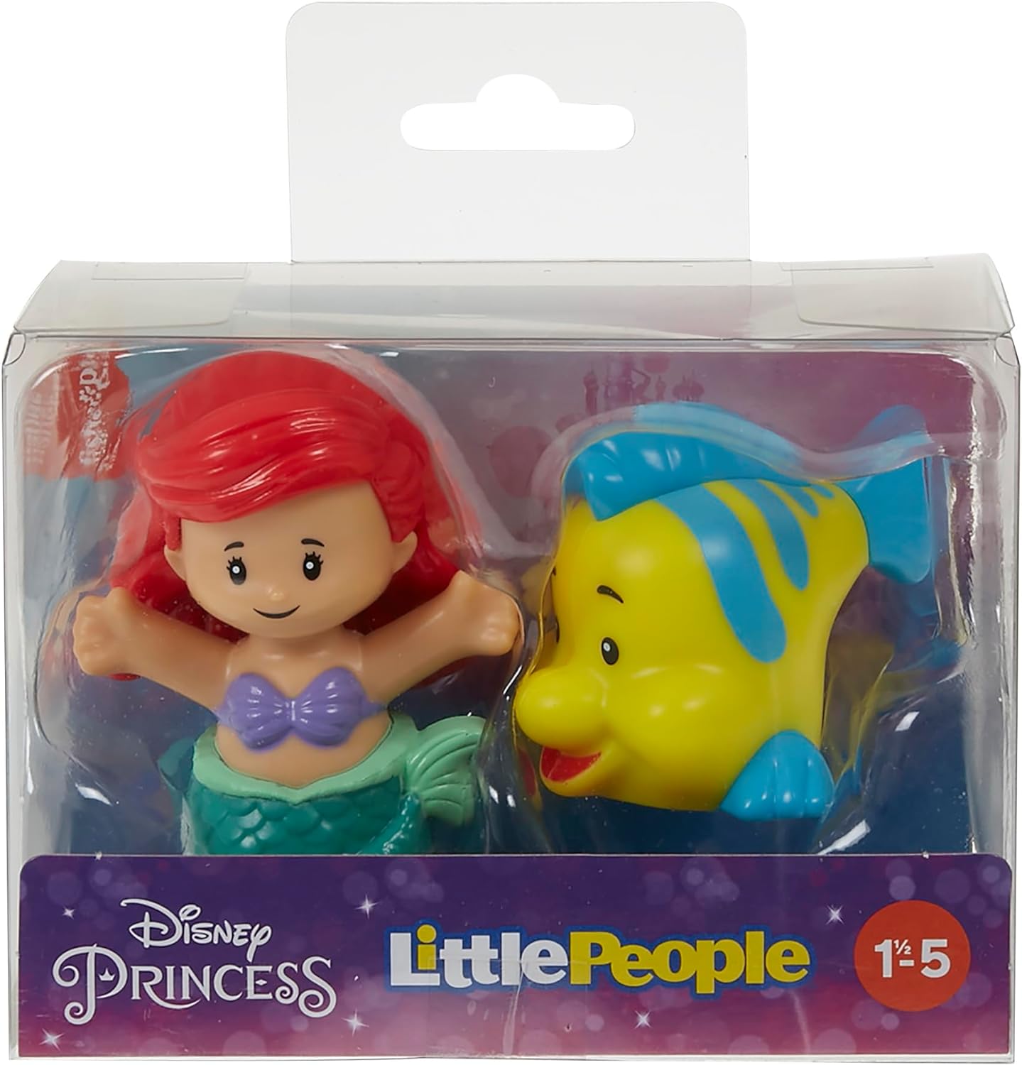 Fisher-Price Little People Disney Princess - Ariel & Flounder