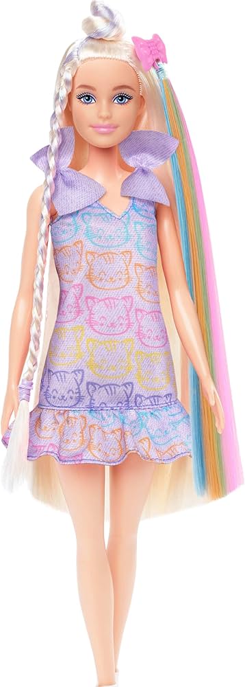 Barbie Fun &amp; Fancy Hair Play Doll - Blonde