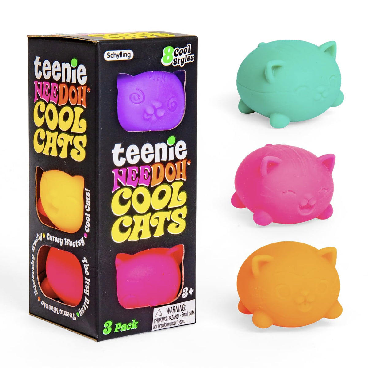 Schylling Teenie Nee Doh Cool Cats