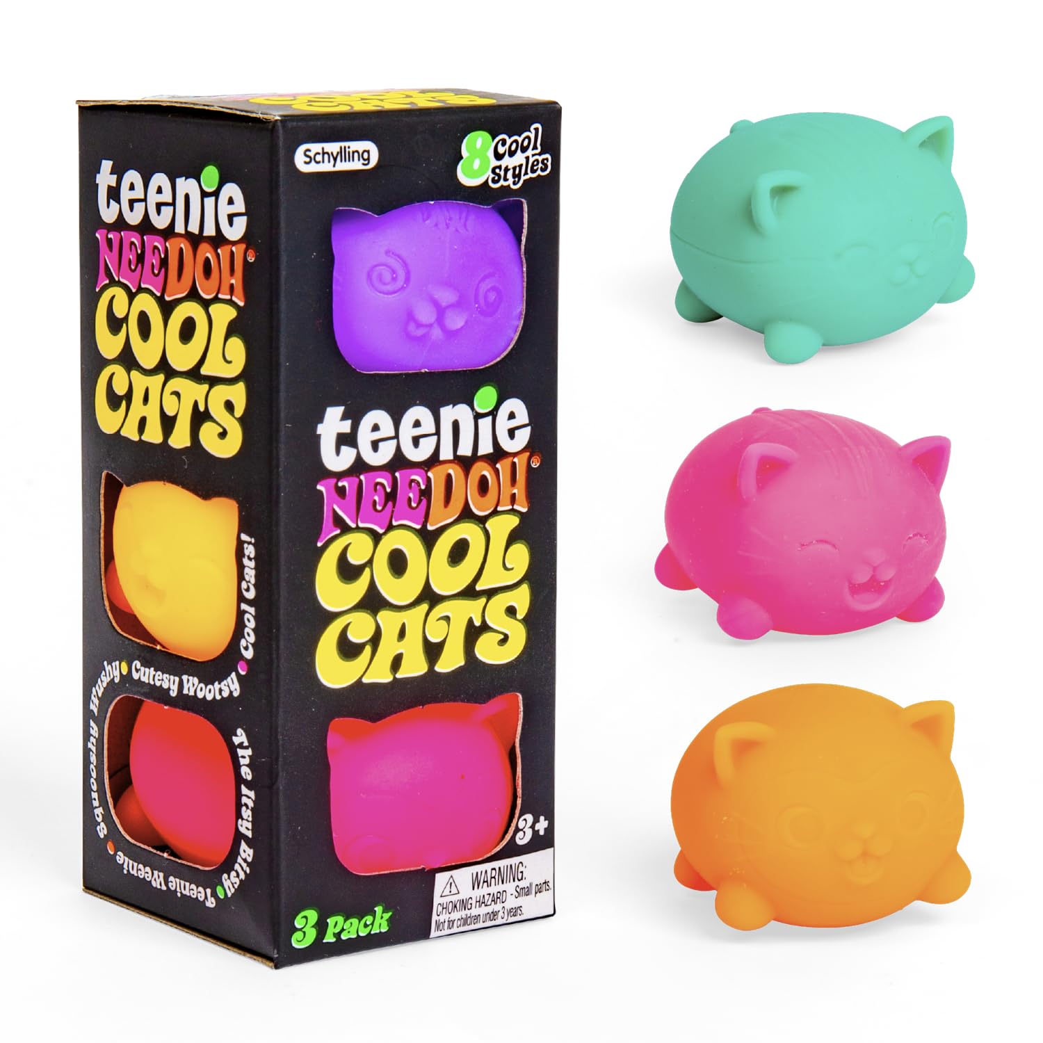 Schylling Teenie Nee Doh Cool Cats